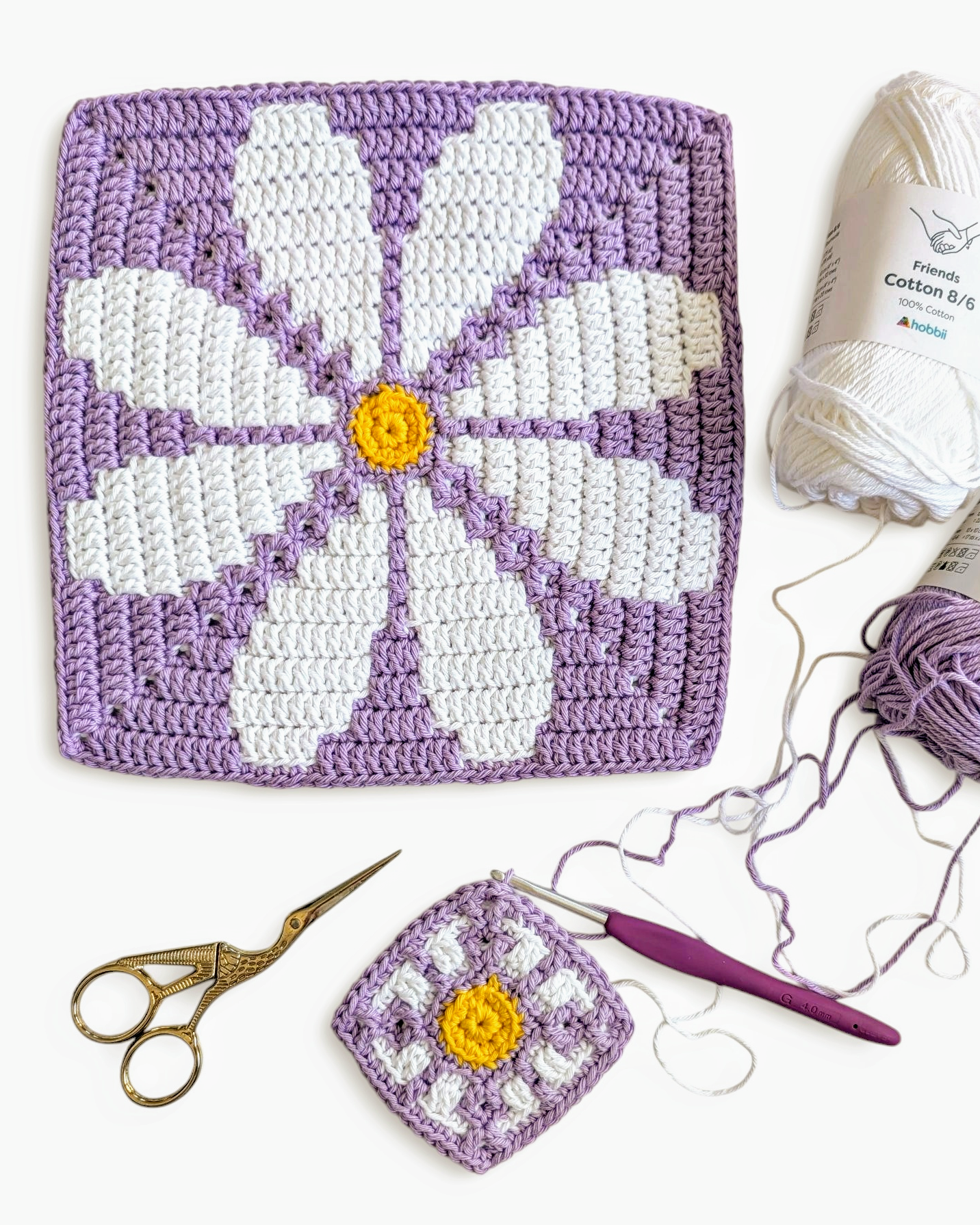 Daisy Dreams Vierkant