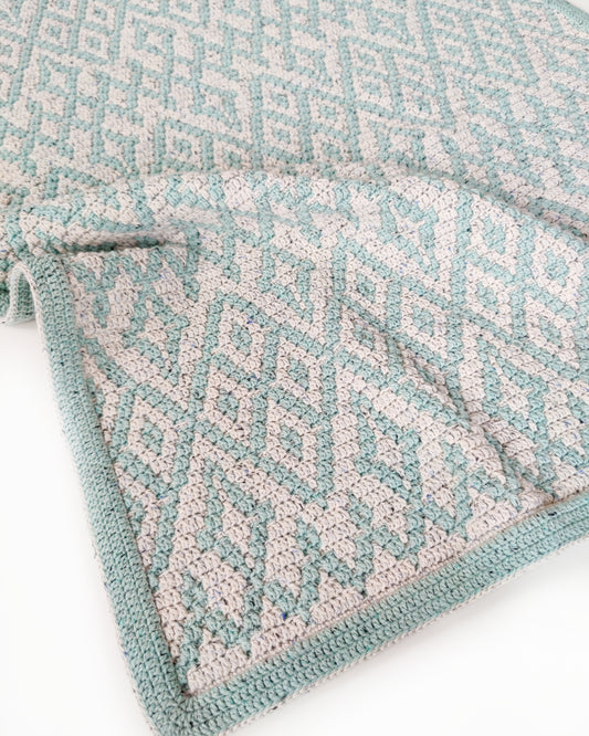 Diamond Dazzle Mosaic Blanket