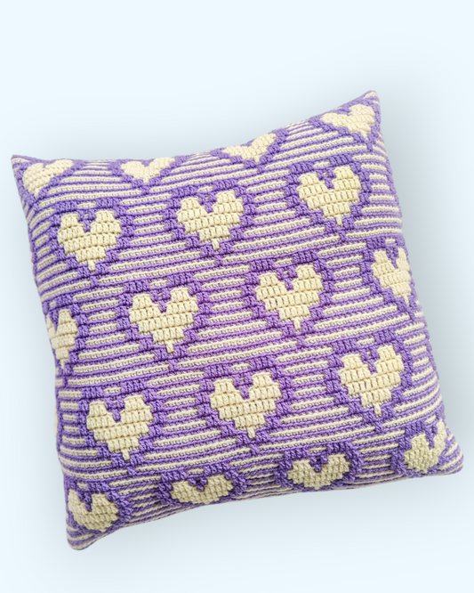 Hearts All Over Kussen